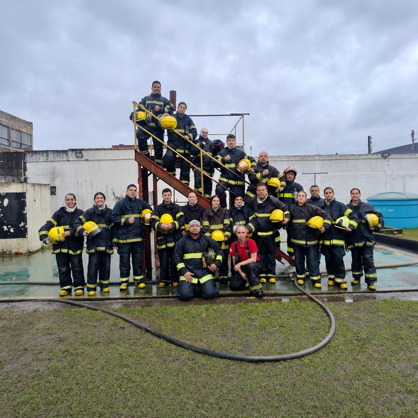 Formação de Brigada de Incêndio Padre Réus